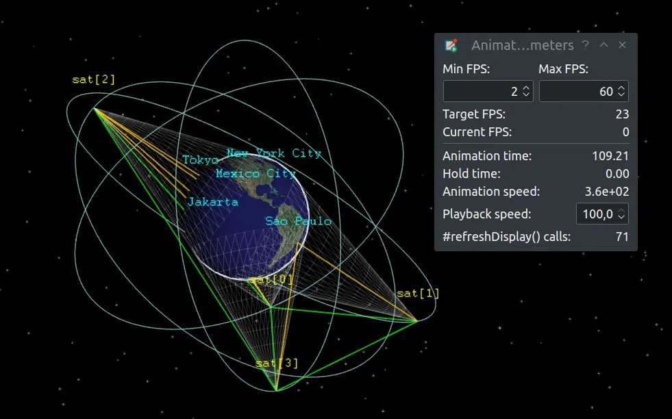 OMNeT++ Screenshot 1